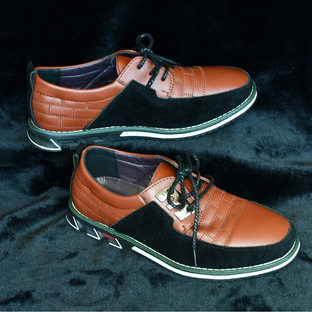 Gatsby brand new men’s Oxford formal shoes size 7 real leather very light